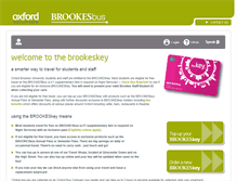 Tablet Screenshot of brookes.oxfordkey.co.uk